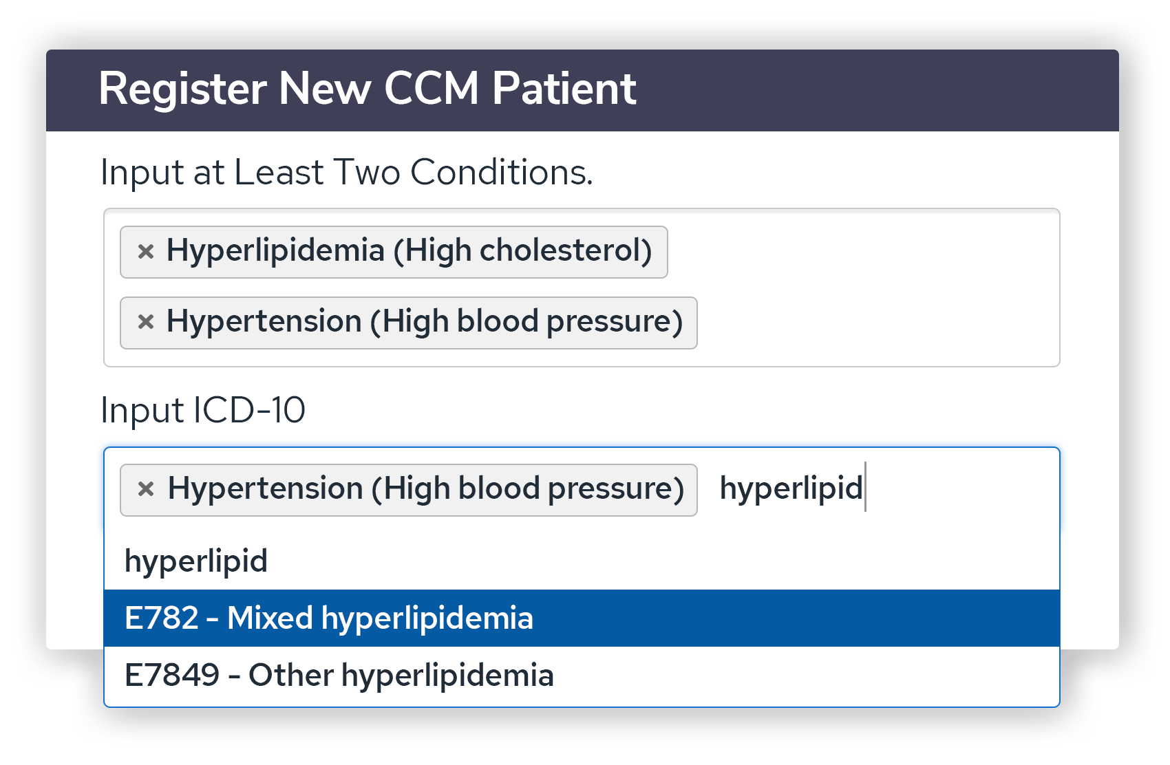 Chronic Care Management Software