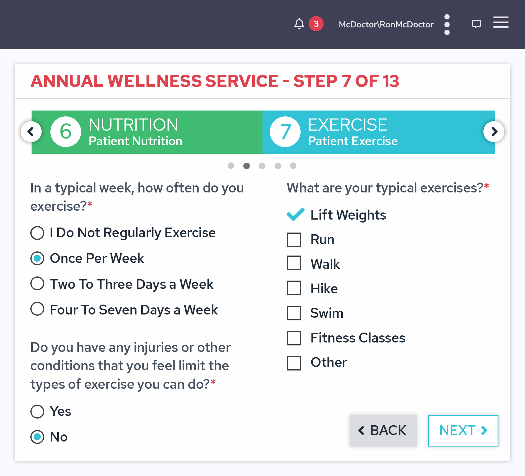 Annual Wellness Visit Software