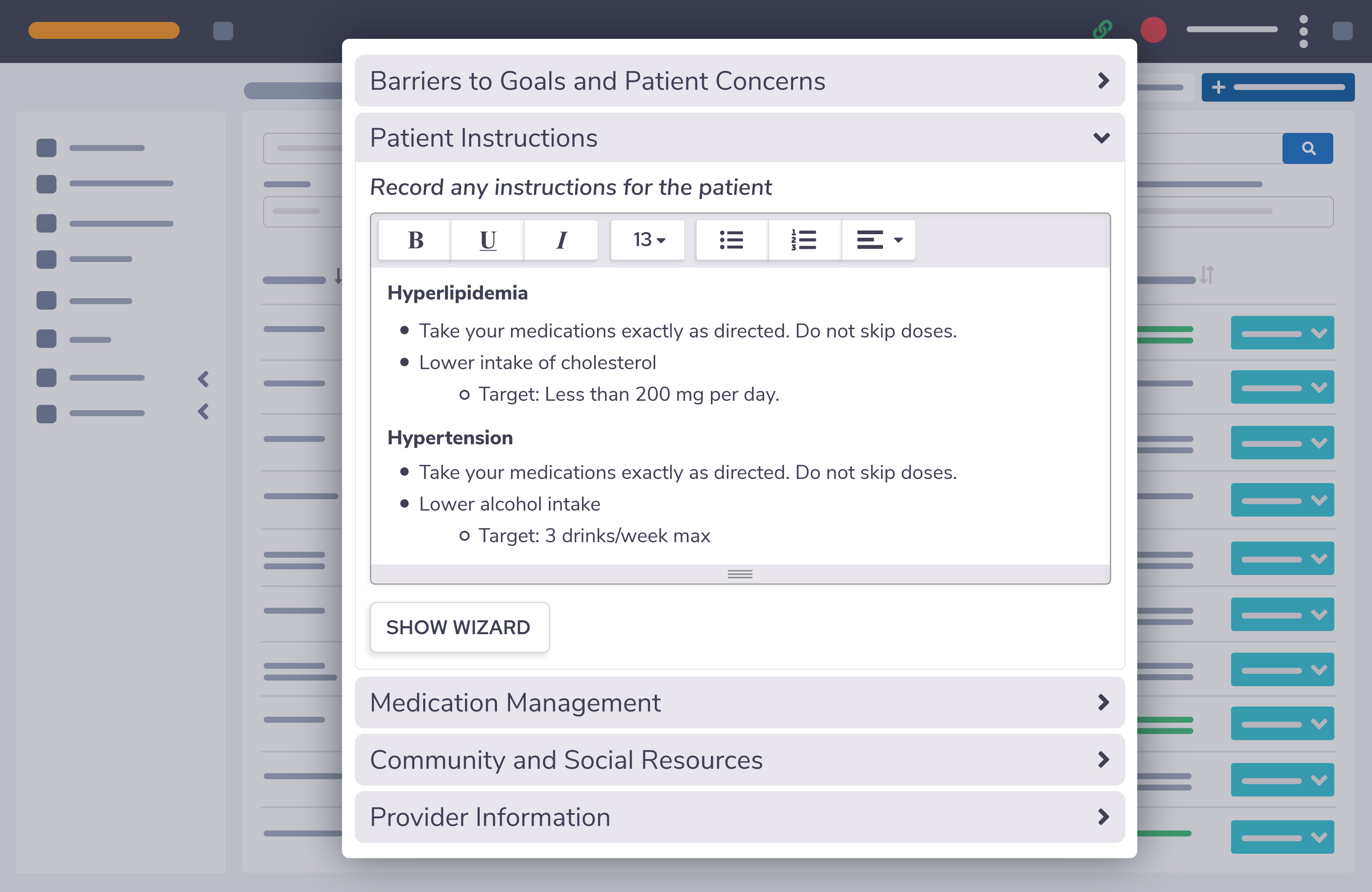 Custom Chronic Care Software